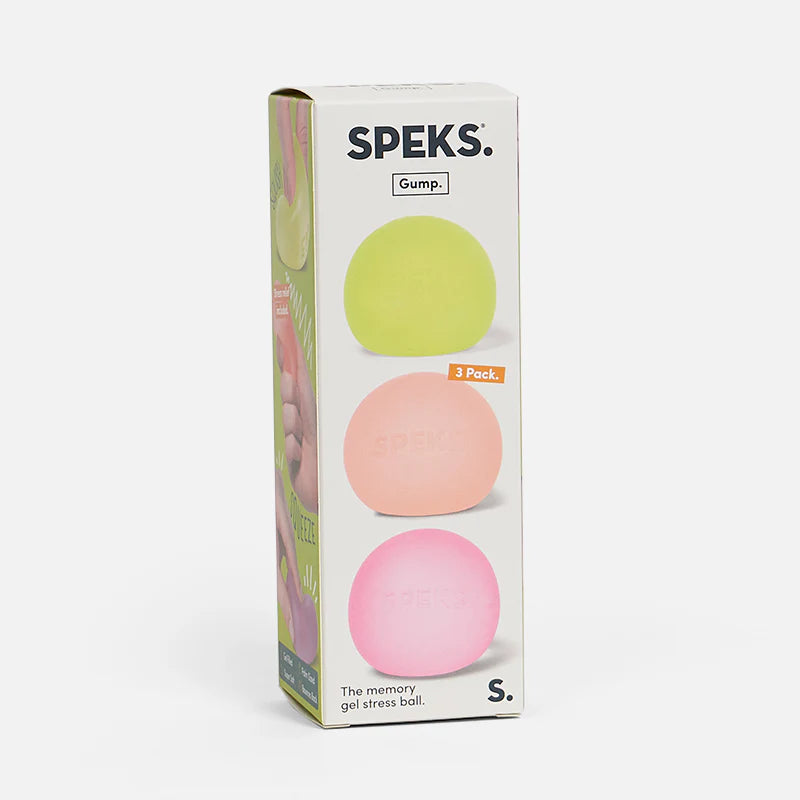 SPEKS Gump - 3 Pack - The Memory Gel Stress Ball